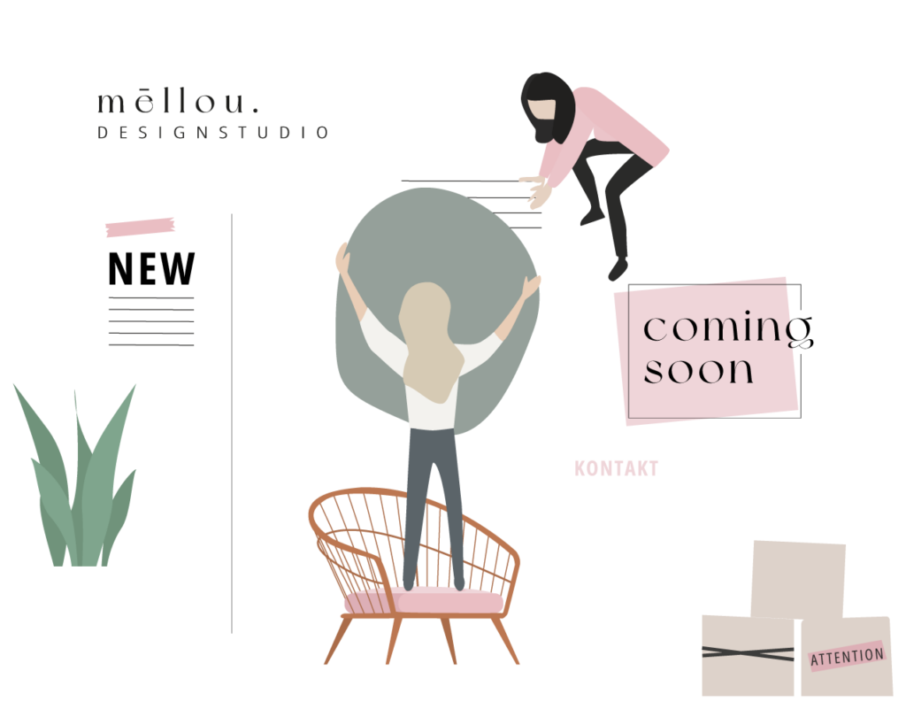 mellou designstudio befindet sich aktuell im Aufbau.